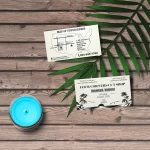 THE様　美容室店舗スタッフ名刺